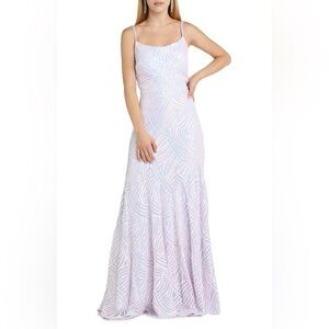 Size 7 Prom Dress, sparkle lavender, Nordstrom